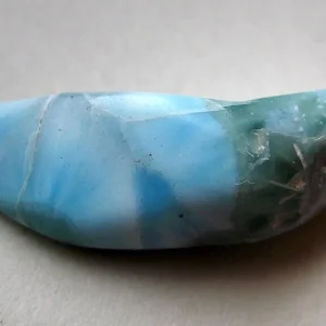 Larimar gemstone, available to set into your piece at Bintang Kuta Jewelry Workshop